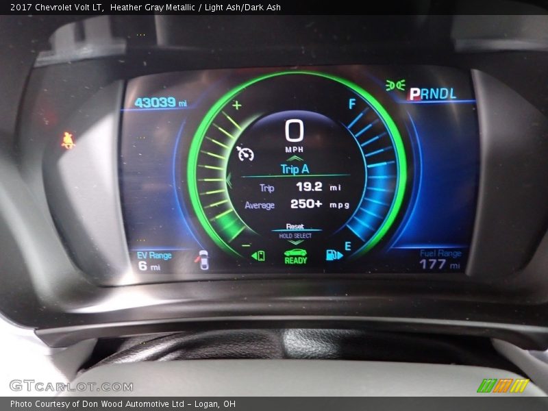 Heather Gray Metallic / Light Ash/Dark Ash 2017 Chevrolet Volt LT