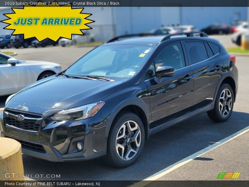 Crystal Black Silica / Black 2019 Subaru Crosstrek 2.0i Limited