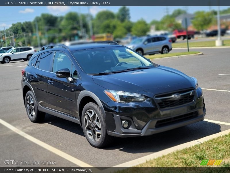 Crystal Black Silica / Black 2019 Subaru Crosstrek 2.0i Limited