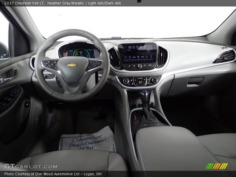 Heather Gray Metallic / Light Ash/Dark Ash 2017 Chevrolet Volt LT