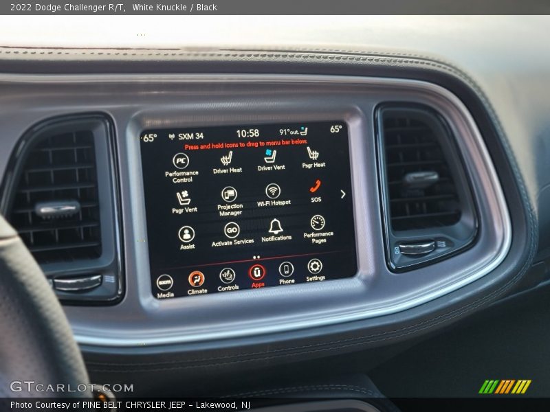 White Knuckle / Black 2022 Dodge Challenger R/T