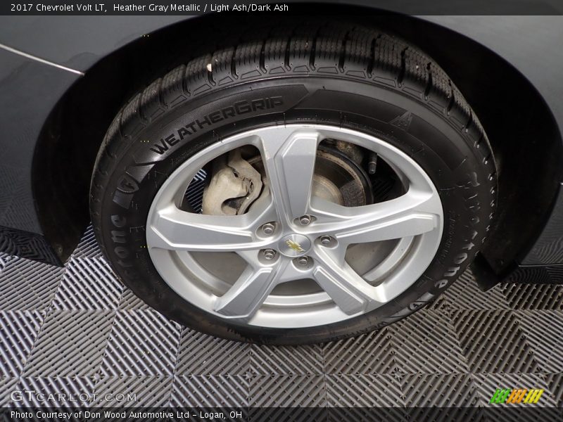 Heather Gray Metallic / Light Ash/Dark Ash 2017 Chevrolet Volt LT