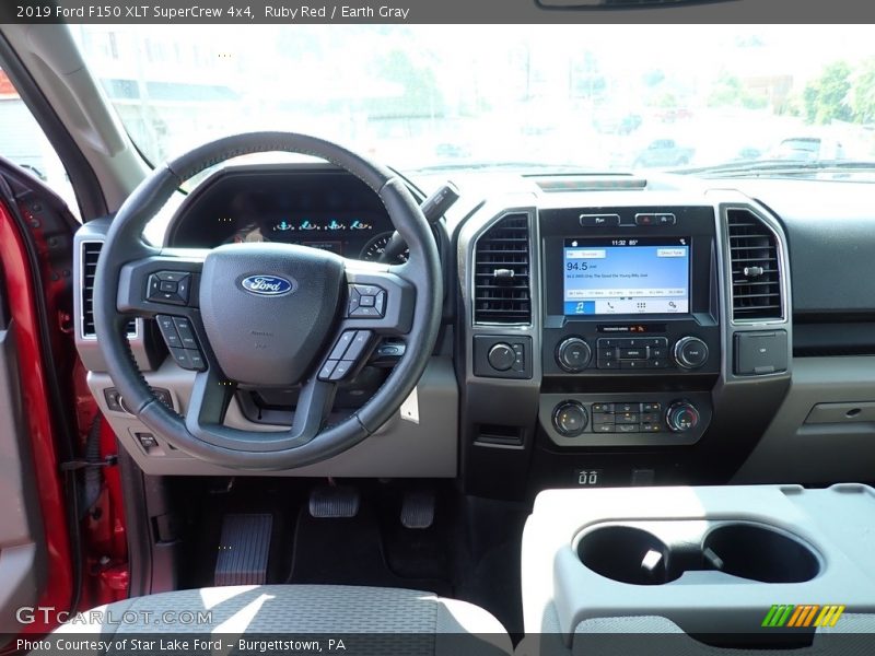 Ruby Red / Earth Gray 2019 Ford F150 XLT SuperCrew 4x4