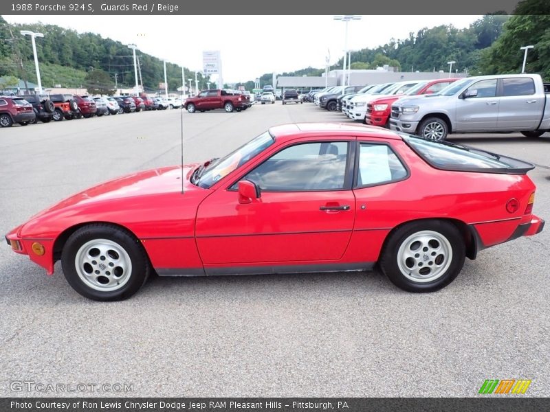  1988 924 S Guards Red