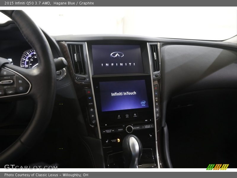 Hagane Blue / Graphite 2015 Infiniti Q50 3.7 AWD