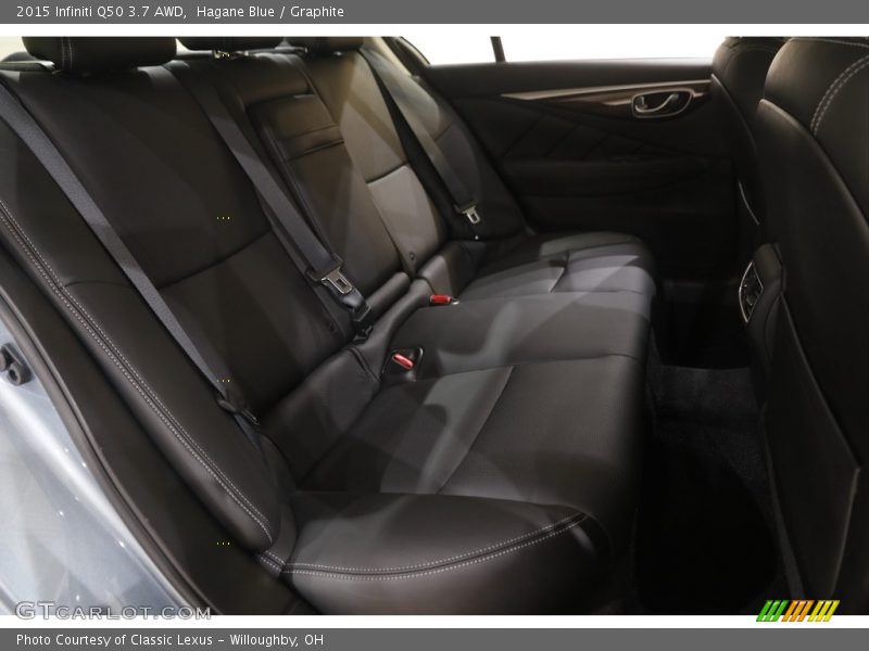 Hagane Blue / Graphite 2015 Infiniti Q50 3.7 AWD