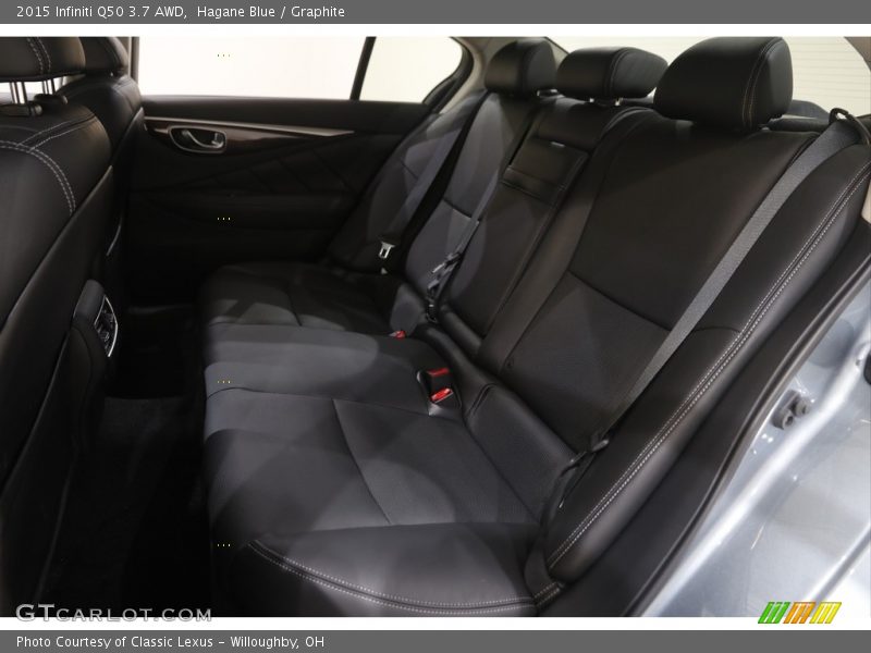 Hagane Blue / Graphite 2015 Infiniti Q50 3.7 AWD