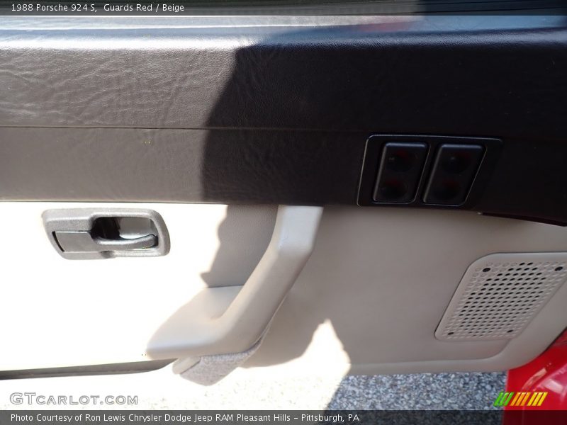 Door Panel of 1988 924 S
