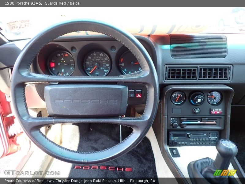 Dashboard of 1988 924 S