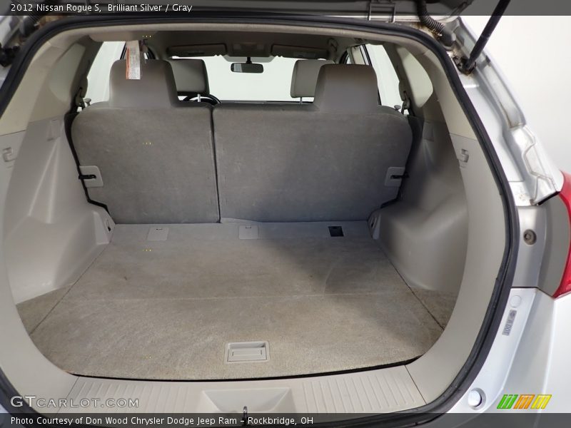 Brilliant Silver / Gray 2012 Nissan Rogue S