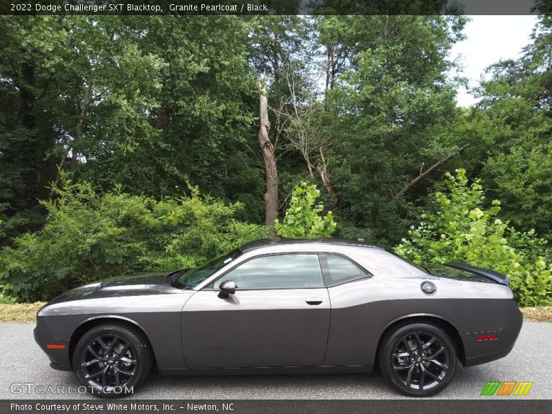 Granite Pearlcoat / Black 2022 Dodge Challenger SXT Blacktop