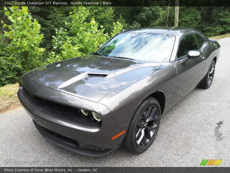Granite Pearlcoat / Black 2022 Dodge Challenger SXT Blacktop
