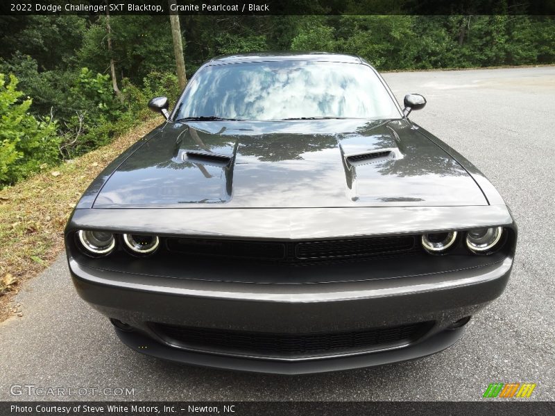 Granite Pearlcoat / Black 2022 Dodge Challenger SXT Blacktop