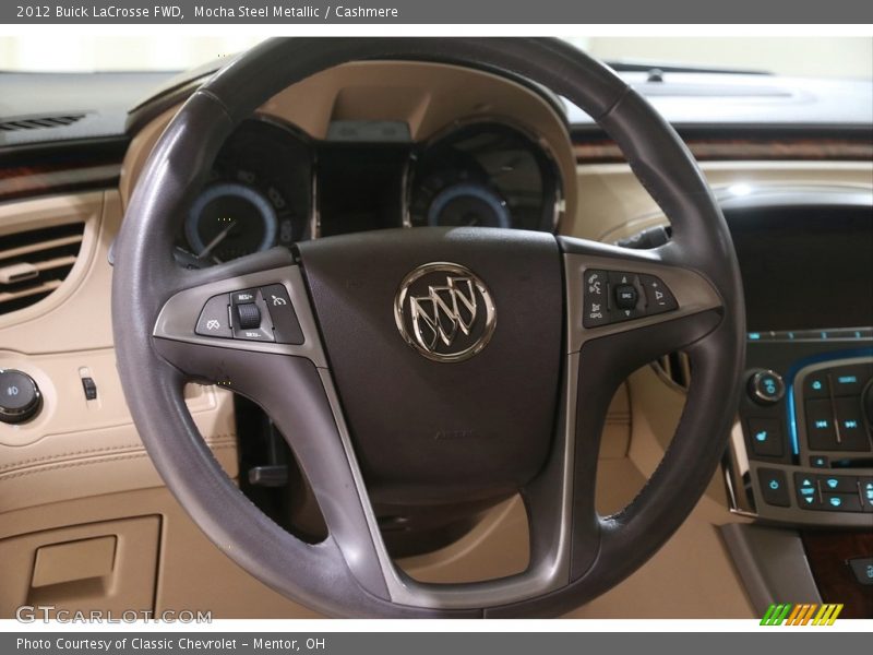 Mocha Steel Metallic / Cashmere 2012 Buick LaCrosse FWD