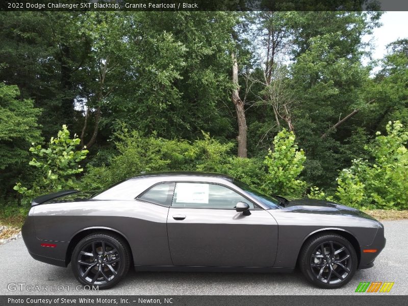 Granite Pearlcoat / Black 2022 Dodge Challenger SXT Blacktop