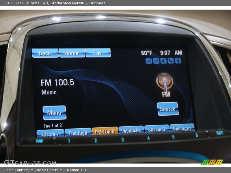 Mocha Steel Metallic / Cashmere 2012 Buick LaCrosse FWD