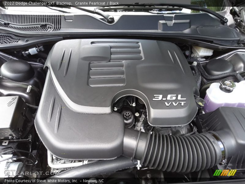 Granite Pearlcoat / Black 2022 Dodge Challenger SXT Blacktop
