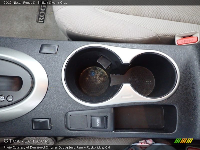 Brilliant Silver / Gray 2012 Nissan Rogue S