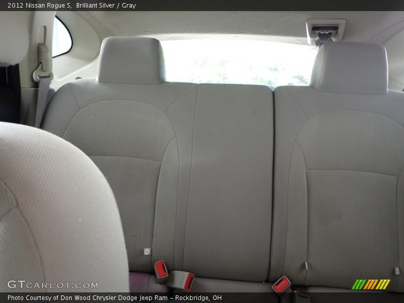 Brilliant Silver / Gray 2012 Nissan Rogue S