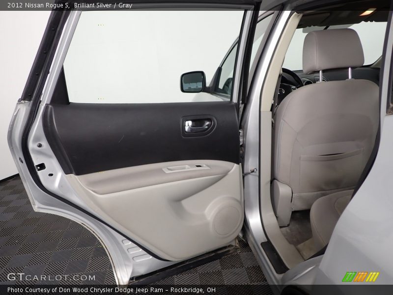 Brilliant Silver / Gray 2012 Nissan Rogue S
