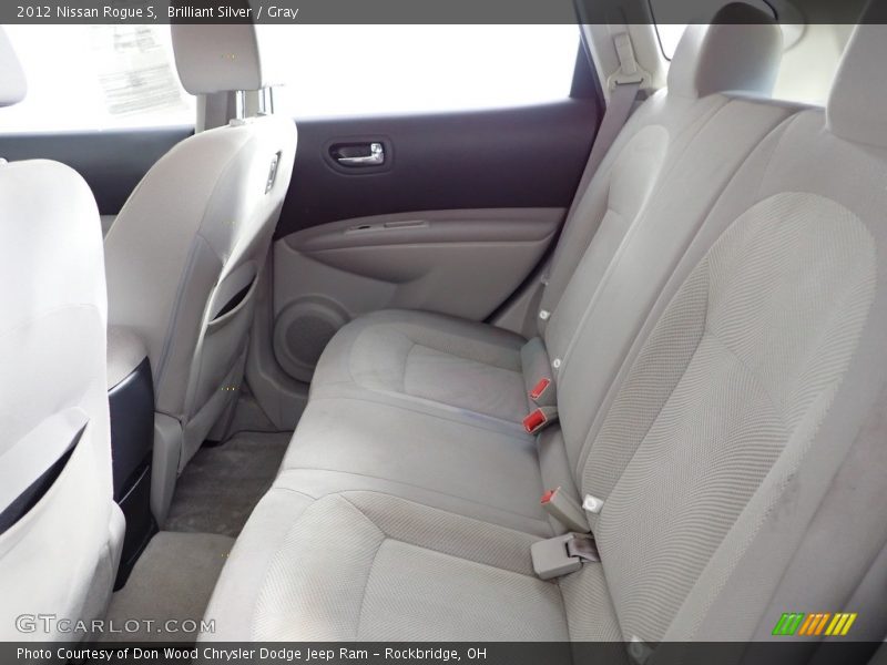 Brilliant Silver / Gray 2012 Nissan Rogue S