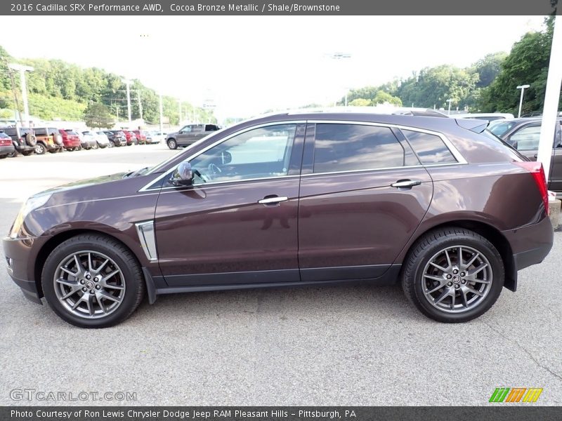  2016 SRX Performance AWD Cocoa Bronze Metallic