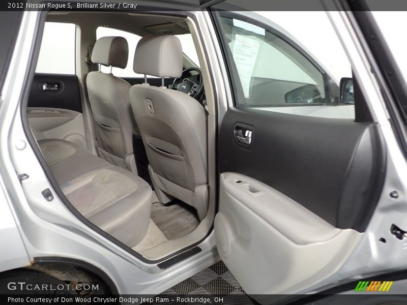 Brilliant Silver / Gray 2012 Nissan Rogue S