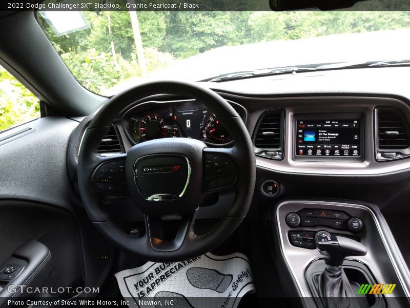 Granite Pearlcoat / Black 2022 Dodge Challenger SXT Blacktop