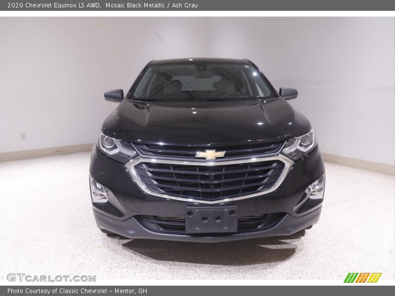 Mosaic Black Metallic / Ash Gray 2020 Chevrolet Equinox LS AWD