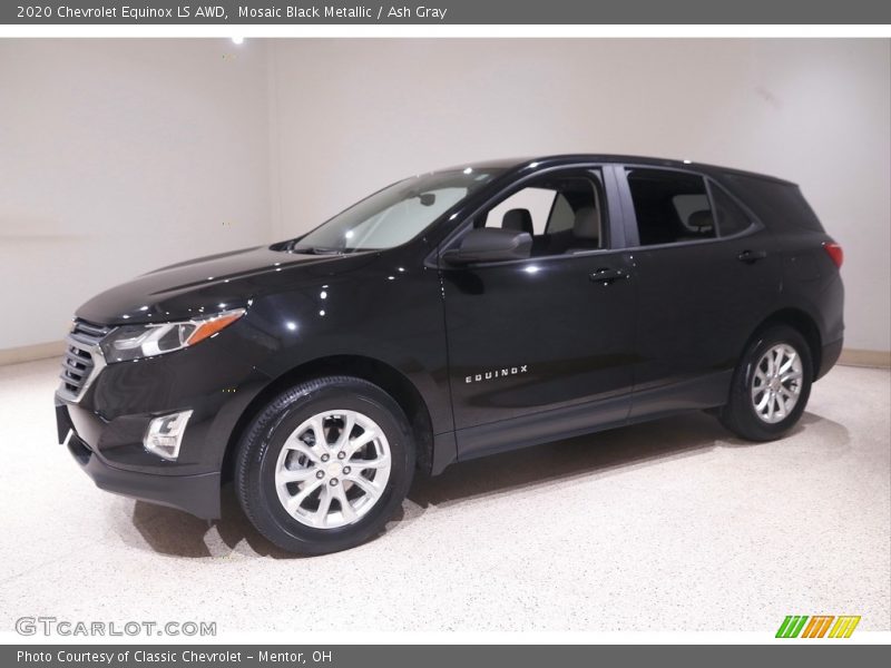 Mosaic Black Metallic / Ash Gray 2020 Chevrolet Equinox LS AWD