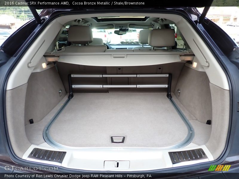  2016 SRX Performance AWD Trunk