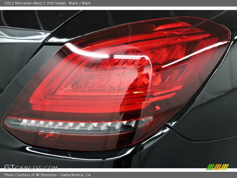 Black / Black 2021 Mercedes-Benz C 300 Sedan