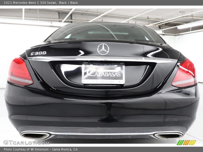 Black / Black 2021 Mercedes-Benz C 300 Sedan