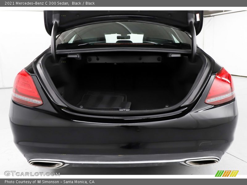Black / Black 2021 Mercedes-Benz C 300 Sedan