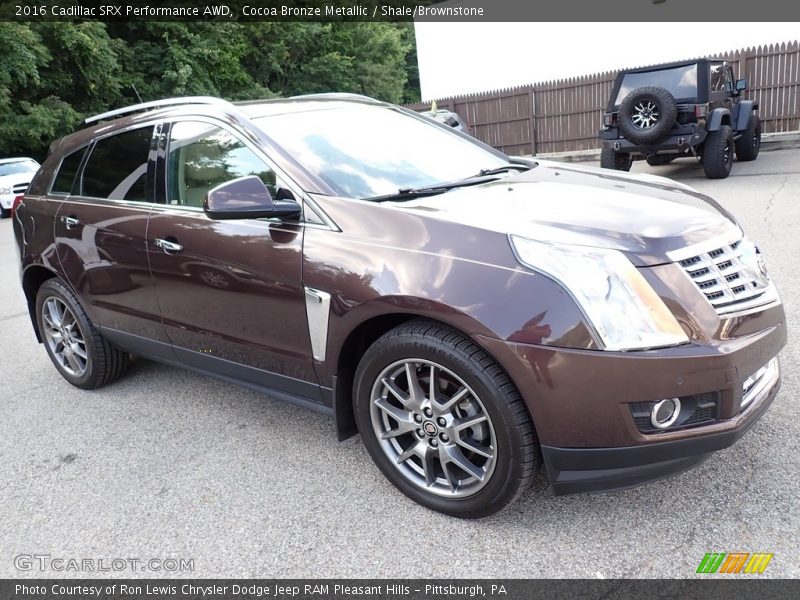 Front 3/4 View of 2016 SRX Performance AWD