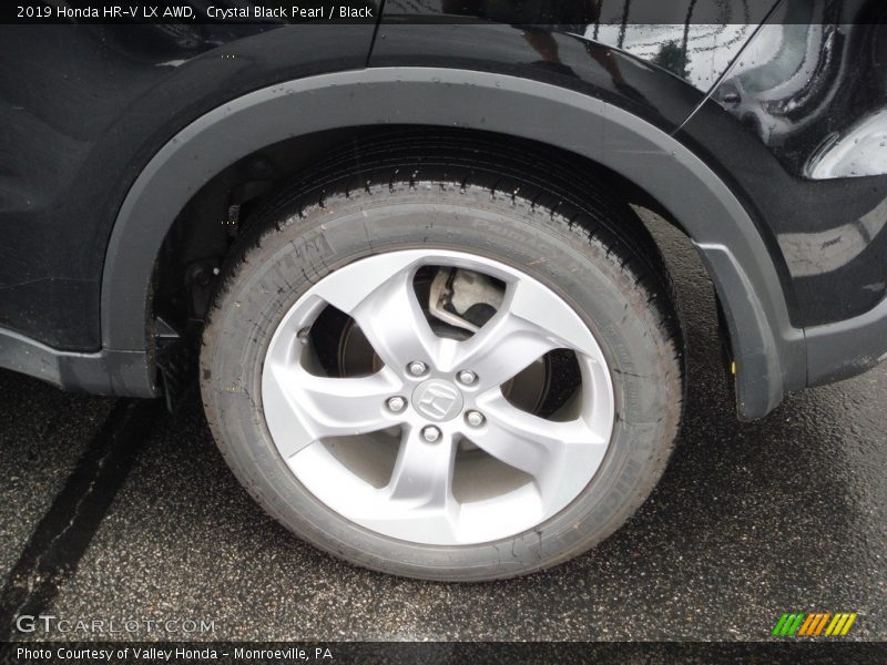 Crystal Black Pearl / Black 2019 Honda HR-V LX AWD