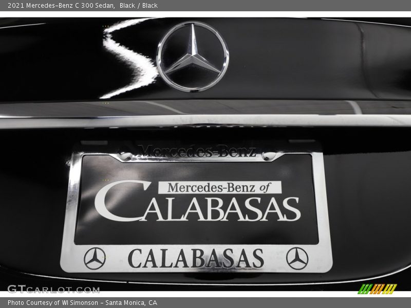 Black / Black 2021 Mercedes-Benz C 300 Sedan
