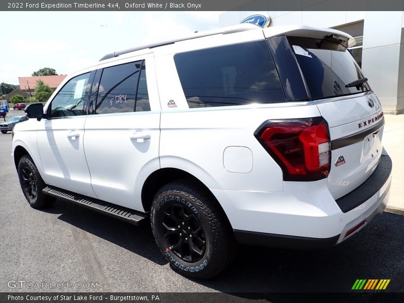Oxford White / Black Onyx 2022 Ford Expedition Timberline 4x4