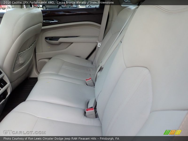 Rear Seat of 2016 SRX Performance AWD