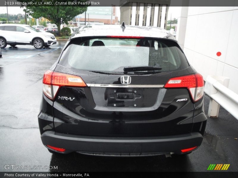 Crystal Black Pearl / Black 2019 Honda HR-V LX AWD