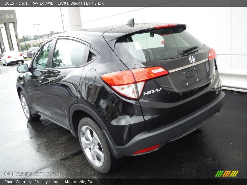 Crystal Black Pearl / Black 2019 Honda HR-V LX AWD