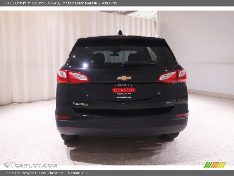 Mosaic Black Metallic / Ash Gray 2020 Chevrolet Equinox LS AWD