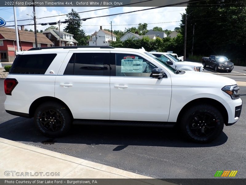 Oxford White / Black Onyx 2022 Ford Expedition Timberline 4x4