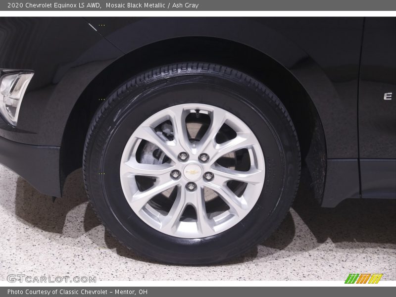 Mosaic Black Metallic / Ash Gray 2020 Chevrolet Equinox LS AWD