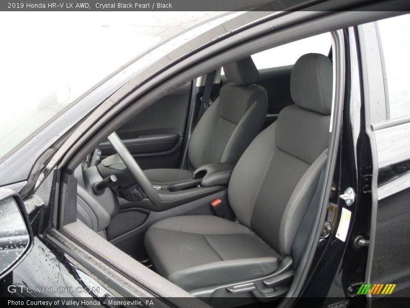 Crystal Black Pearl / Black 2019 Honda HR-V LX AWD