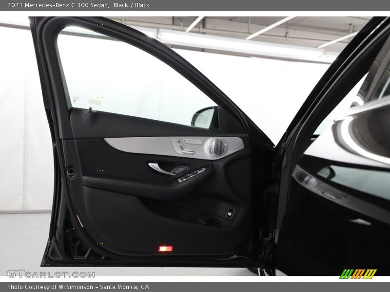 Black / Black 2021 Mercedes-Benz C 300 Sedan