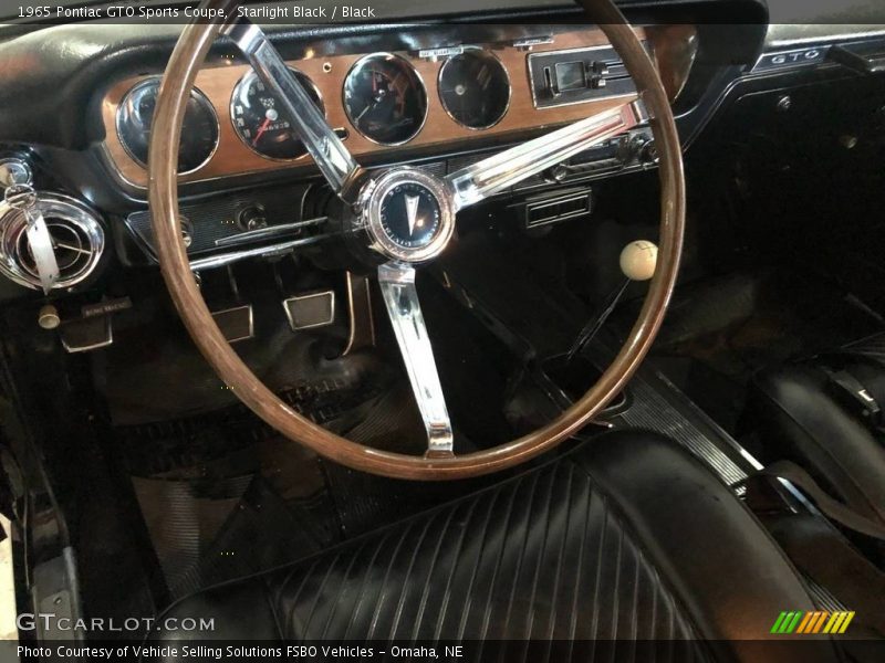 Starlight Black / Black 1965 Pontiac GTO Sports Coupe