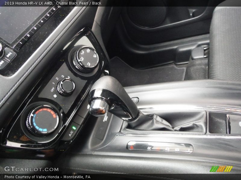 Crystal Black Pearl / Black 2019 Honda HR-V LX AWD
