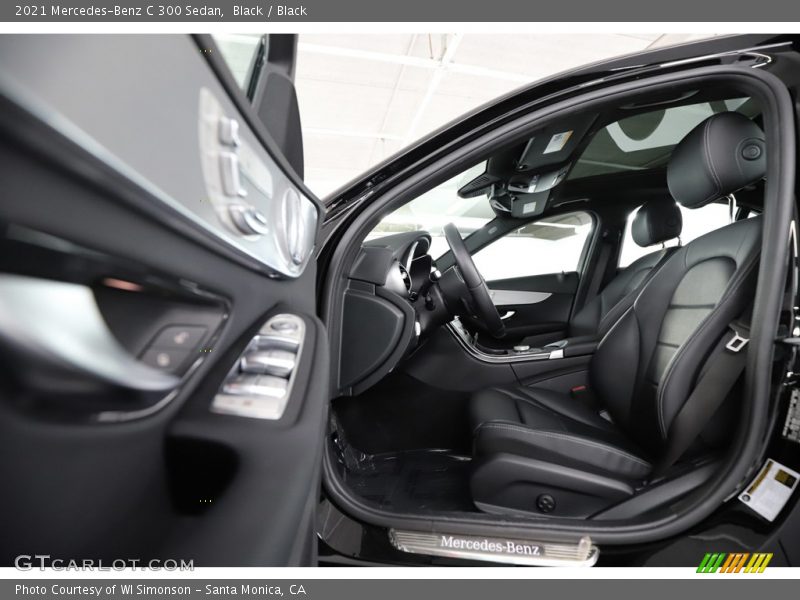 Black / Black 2021 Mercedes-Benz C 300 Sedan
