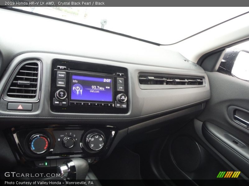 Crystal Black Pearl / Black 2019 Honda HR-V LX AWD